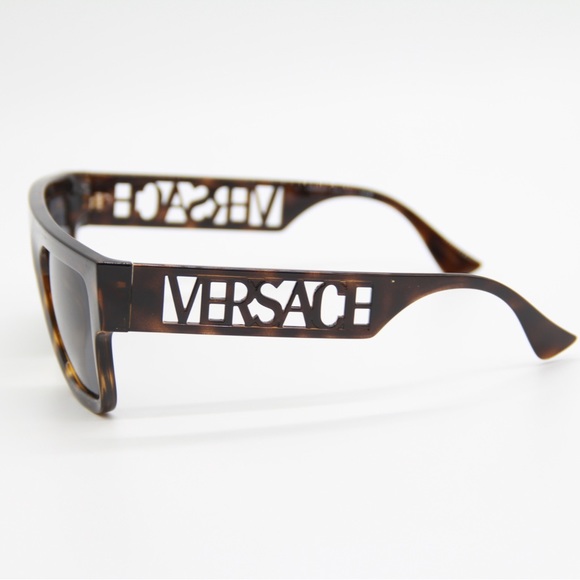 NEW VE4430U 108/87 UNISEX SUNGLASSES VERSACE MOD 4430-U HAVANA VERSACE VE4430 - Picture 6 of 11